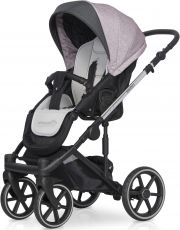 Детская коляска 2 в 1 Expander Exeo 02 Purple (черная ткань – сиреневая ткань)